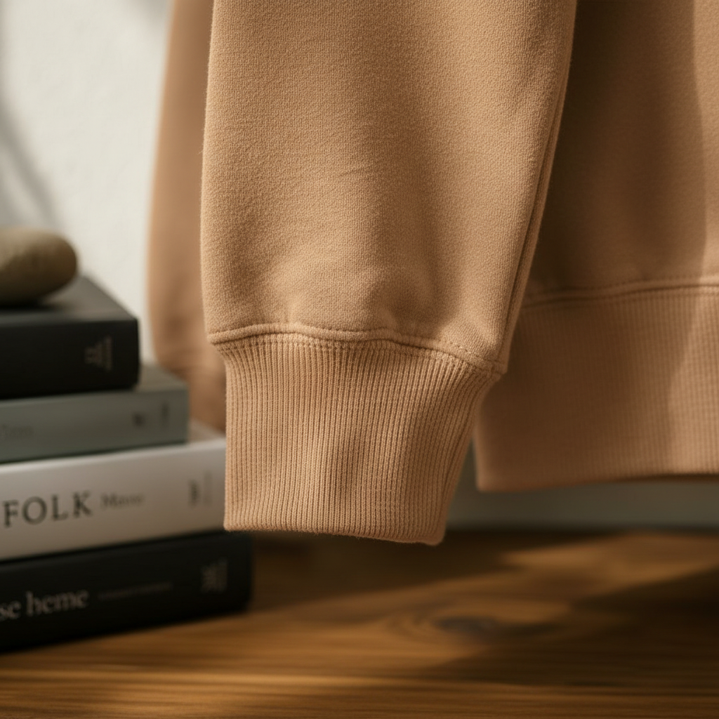 Caramel cuff detail